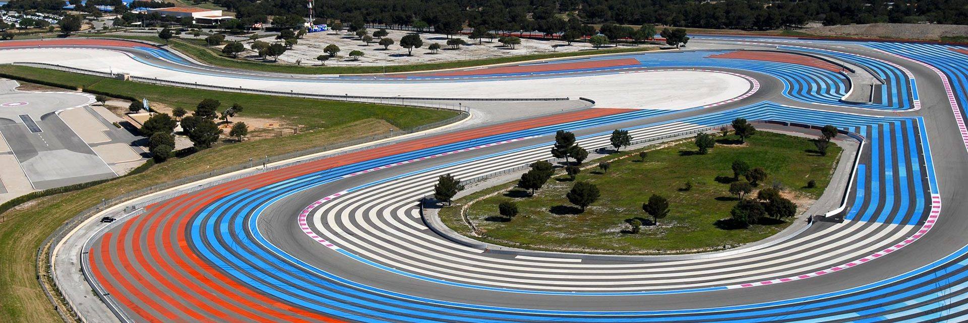 Paul Ricard race track in Castellet
